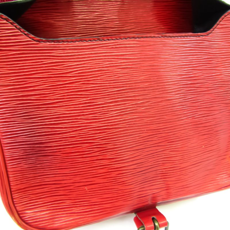 Louis Vuitton Epi Cartouchiere M52247 Women's Shoulder Bag Castilian Red - Logoexplore - Image 10