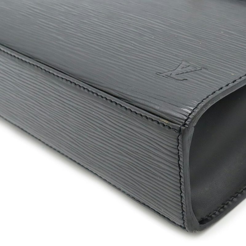 LOUIS VUITTON Epi Malsherbe Handbag Leather Noir Black M52372 - Logoexplore - Image 3