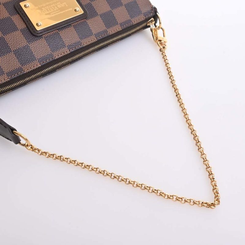 LOUIS VUITTON Damier Eva Chain Shoulder Bag N55213 Brown Women's - Logoexplore - Image 5