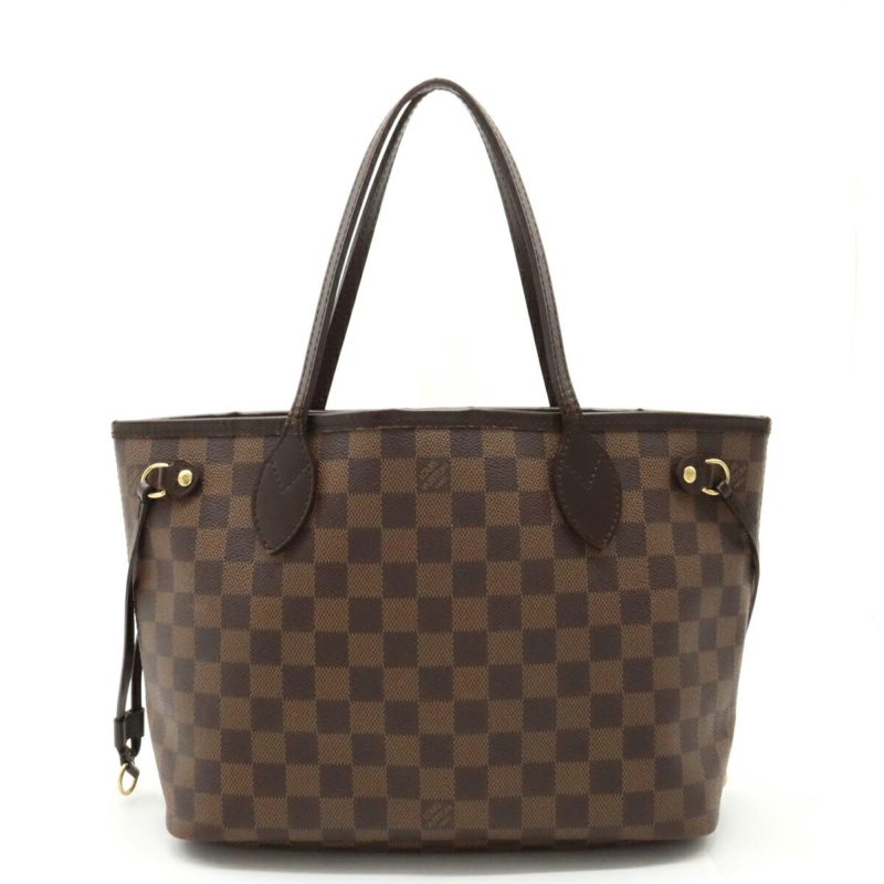 LOUIS VUITTON Damier Neverfull PM Tote Bag Shoulder Handbag N51109 - Logoexplore