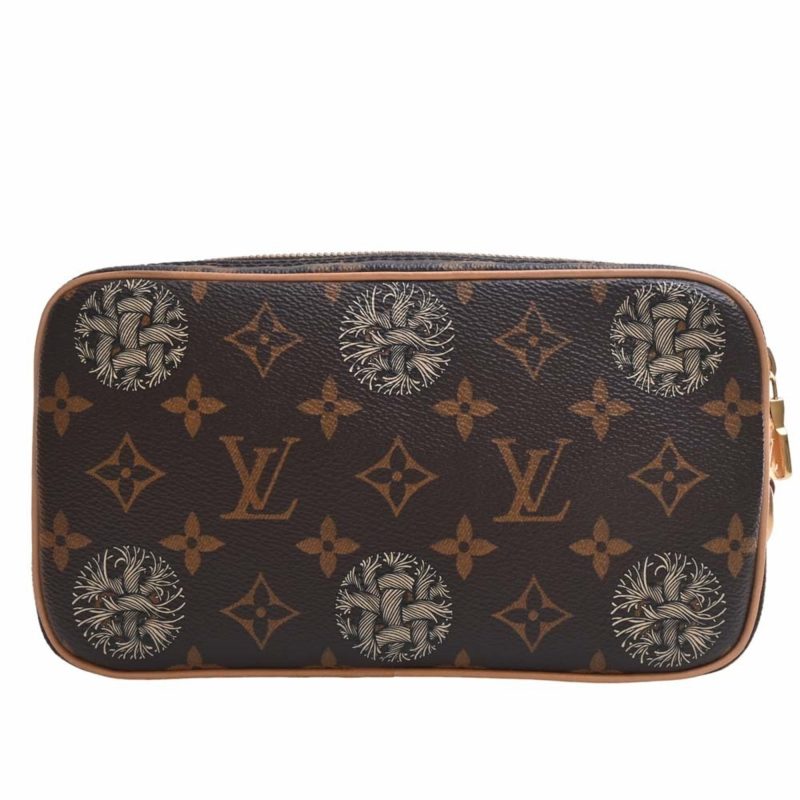 LOUIS VUITTON Christopher Nemeth Collaboration Monogram Pochette Volga Clutch Bag Second M61323 Brown Women's - Logoexplore - Image 2