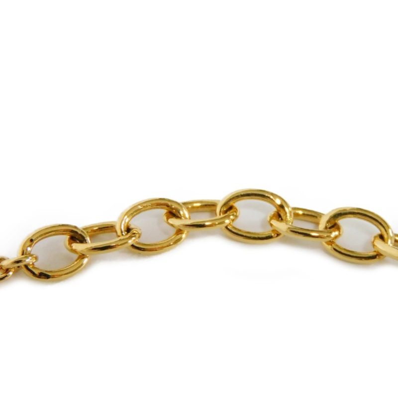 LOUIS VUITTON Bracelet LV Iconic Circle Strass Gold Monogram Flower Clear M00587 Women's Accessories Jewelry - Logoexplore - Image 8