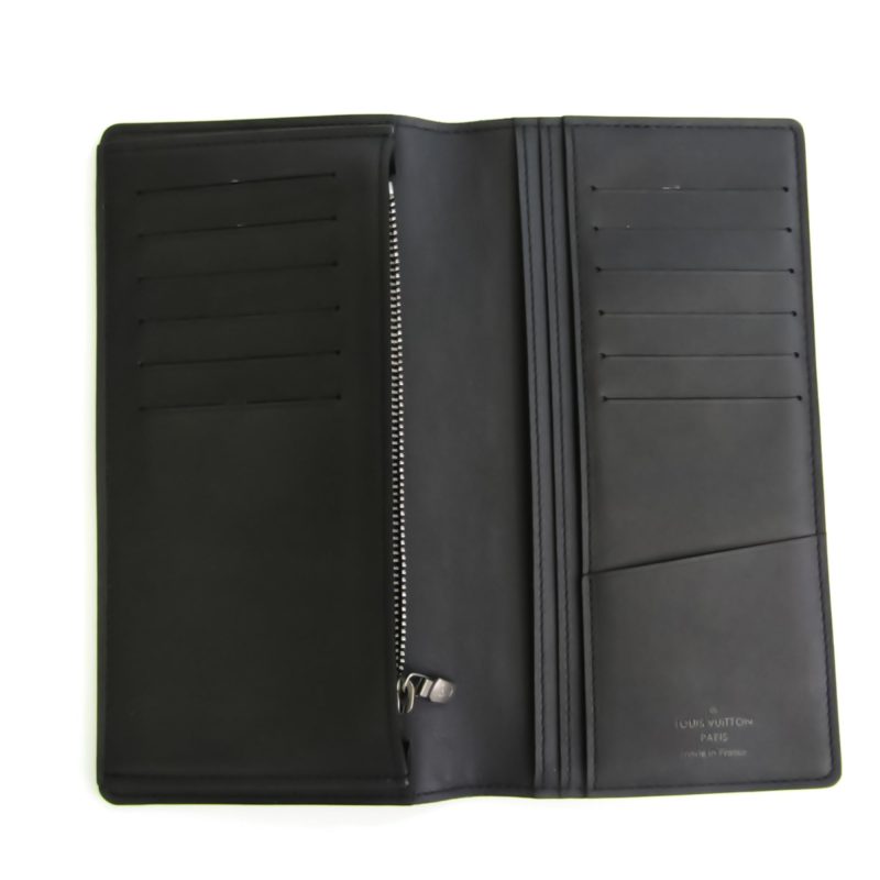 Louis Vuitton Damier Infini Brazza Wallet N63010 Men's Damier Infini Long Wallet (bi-fold) Onyx - Logoexplore - Image 3