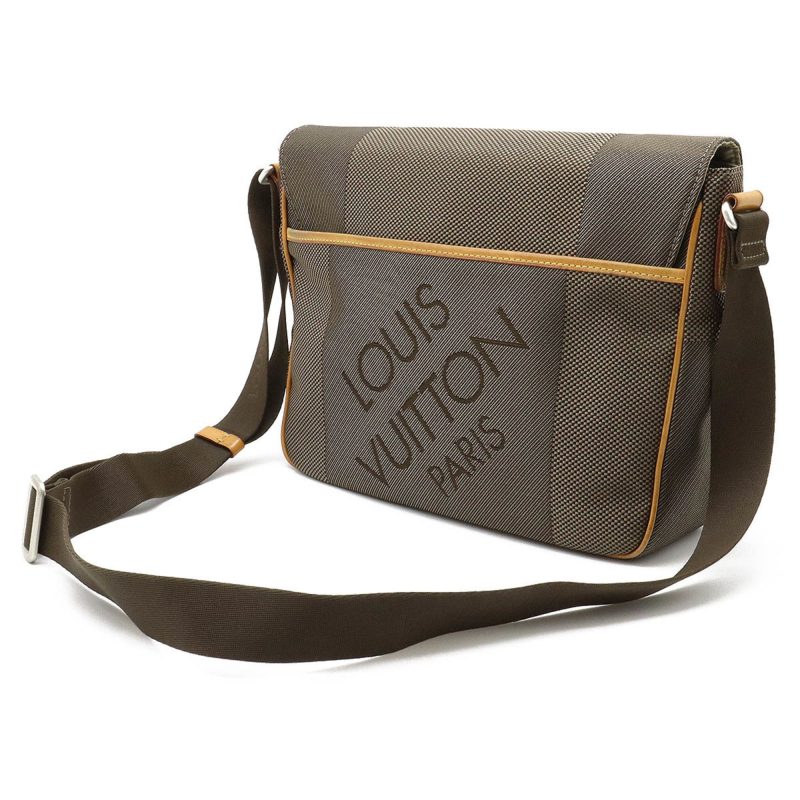 LOUIS VUITTON Damierjean Petit Messager Shoulder Bag Tail M93617 - Logoexplore - Image 2