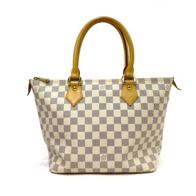 LOUIS VUITTON Damier Azur Saleya PM N51186 Handbag - Logoexplore