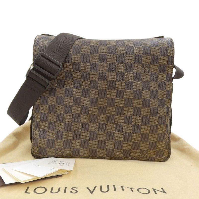 Louis Vuitton Damier Naviglio Shoulder Bag Ebene N45255 - Logoexplore