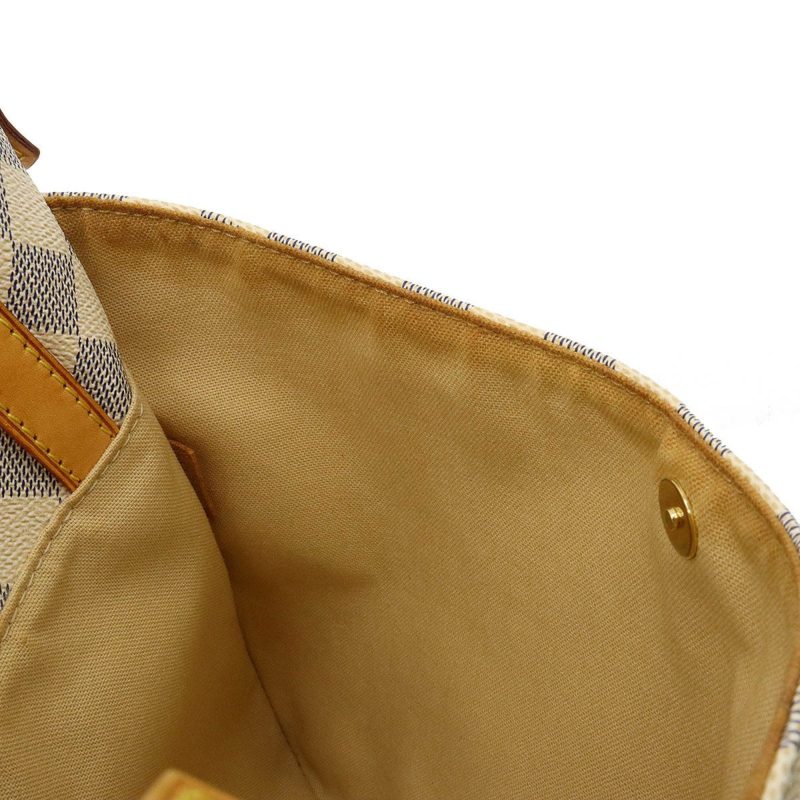 LOUIS VUITTON Damier Azur Figgeri PM Shoulder Bag Tote N41176 - Logoexplore - Image 7