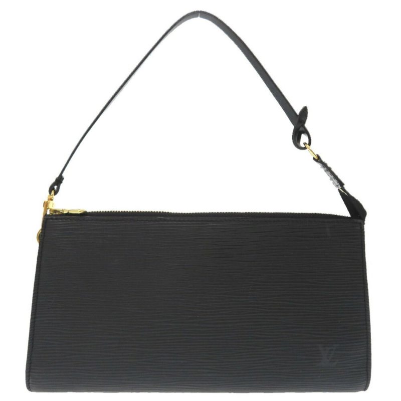 Louis Vuitton Epi Pochette Accessoir Noir M52942 Handbag Bag Black - Logoexplore - Image 2