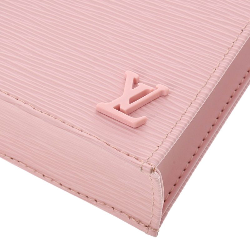 LOUIS VUITTON Epi Petite Sac Pla Rose Ballerine M69441 Women's Leather Handbag - Logoexplore - Image 10