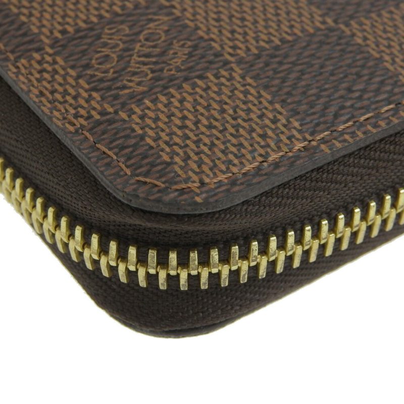 Louis Vuitton Damier Zippy Wallet Round Zipper Long Rose Ballerine N60046 - Logoexplore - Image 4