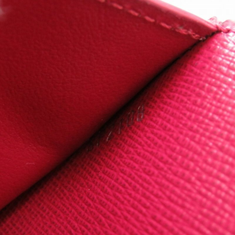LOUIS VUITTON Epi M62171 Portefeuil Victorine Fuchsia 3-fold wallet - Logoexplore - Image 5