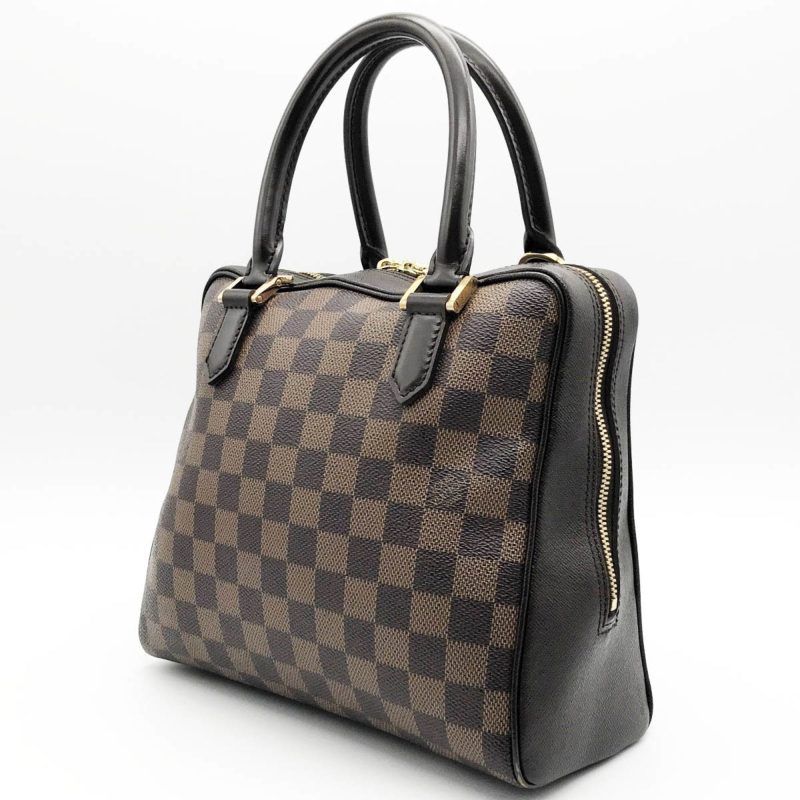 LOUIS VUITTON Brera Damier Tote Bag Handbag Brown PVC Women's Men's Fashion N51150 - Logoexplore - Image 4