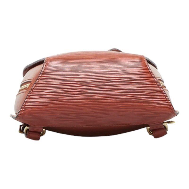 LOUIS VUITTON Epi Mabillon Backpack M52233 Kenya Brown Leather Women's - Logoexplore - Image 4