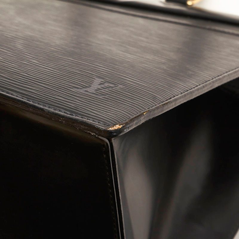 Louis Vuitton Epi Riviera Handbag M48182 Noir Leather Ladies LOUIS VUITTON - Logoexplore - Image 5