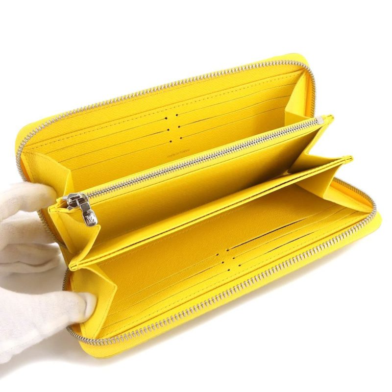 LOUIS VUITTON Epi Infinity Dot LVxYK Zippy Wallet Round Zipper Long Leather Jaune M81960 RFID - Logoexplore - Image 5