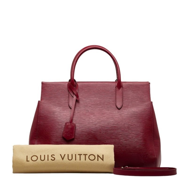 LOUIS VUITTON Epi Marly MM Handbag Shoulder Bag M94615 Fuchsia Purple Leather Ladies - Logoexplore