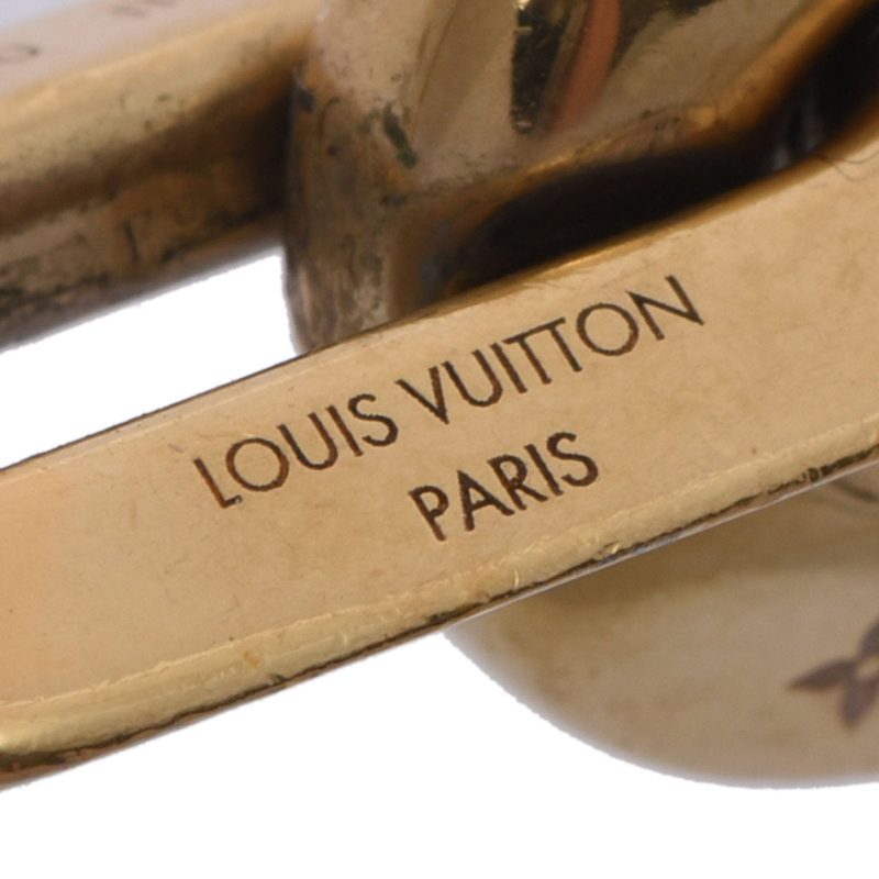LOUIS VUITTON Book Dreil Double 2 Mayon PM MP2990 Ladies GP Earrings - Logoexplore - Image 3
