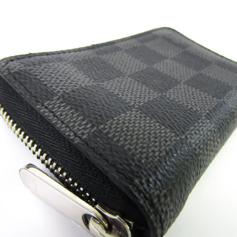 Louis Vuitton Damier Graphite Zippy Coin Purse N63076 Men's Damier Graphite Coin Purse/coin Case Damier Graphite - Logoexplore - Image 4