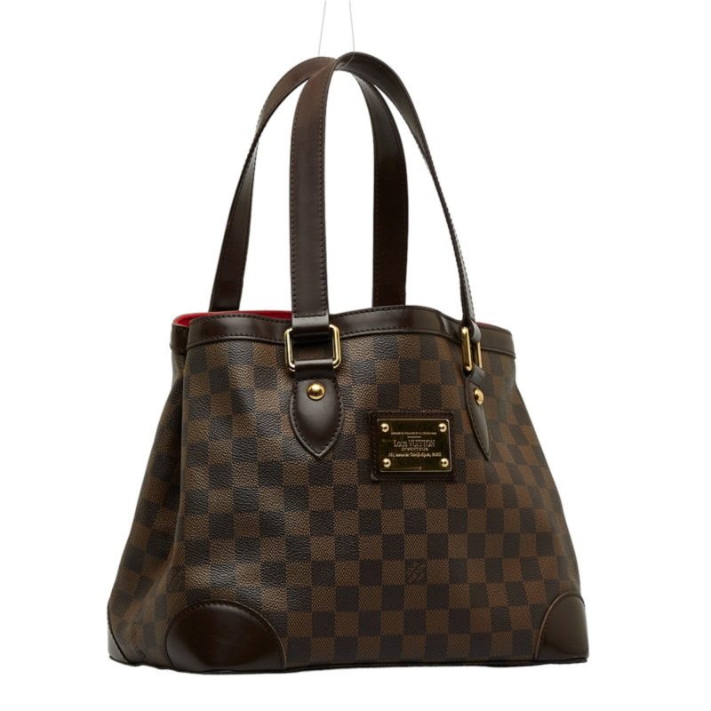 LOUIS VUITTON Damier Ebene Hampstead PM Tote Bag N51205 Brown PVC Leather Women's - Logoexplore - Image 2