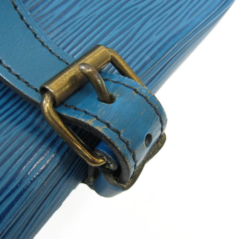 LOUIS VUITTON Epi Cartouchiere Women's Shoulder Bag Toledo Blue - Logoexplore - Image 7