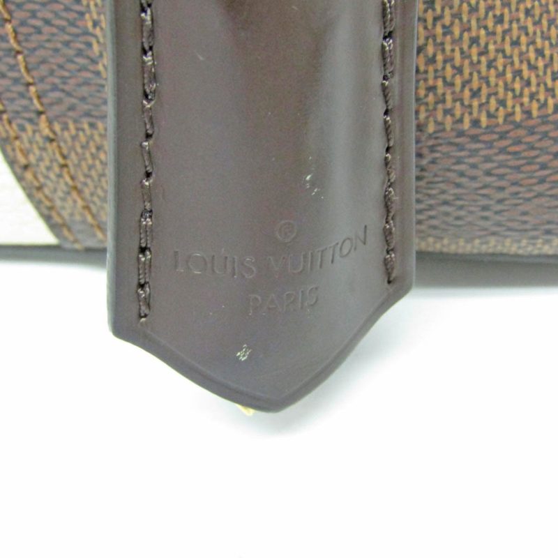 LOUIS VUITTON Damier Jersey N44022 Women's Tote Bag Cream,Ebene - Logoexplore - Image 6