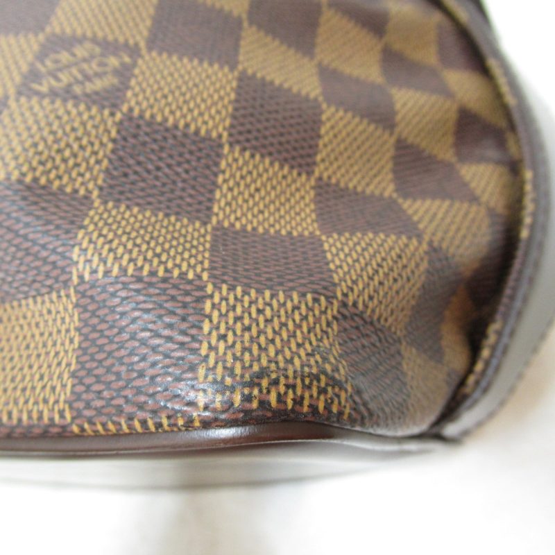 LOUIS VUITTON Chelsea Tote Bag Brown Ebene Damier PVC coated canvas N51119 - Logoexplore - Image 5
