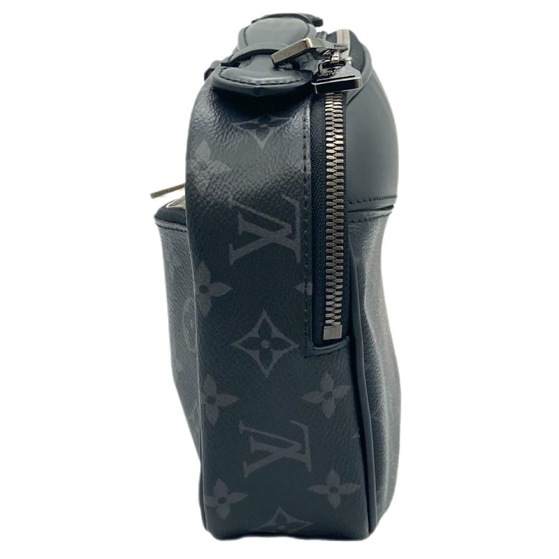 LOUIS VUITTON Bum Bag Monogram Eclipse M42906 Handbag Shoulder Body Black Women Men - Logoexplore - Image 3