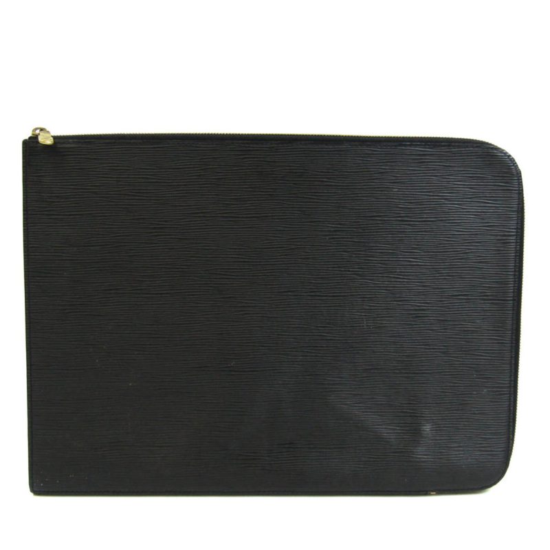 LOUIS VUITTON Epi Poche Documents M54492 Men,Women Document Case Noir - Logoexplore