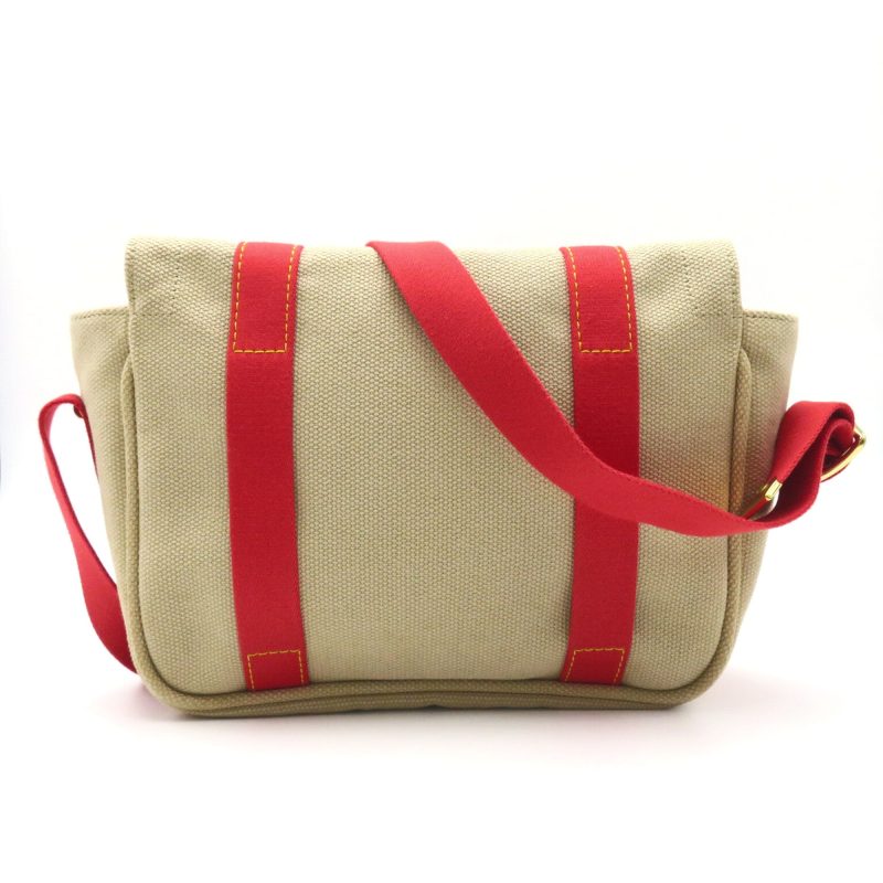 LOUIS VUITTON Buzzus PM Beige Red canvas Antigua M40041 - Logoexplore - Image 2