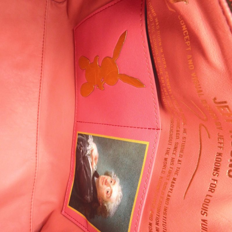 LOUIS VUITTON Boucher Speedy 30 Pink Mulch color Masters collection PVC coated canvas M43353 - Logoexplore - Image 8