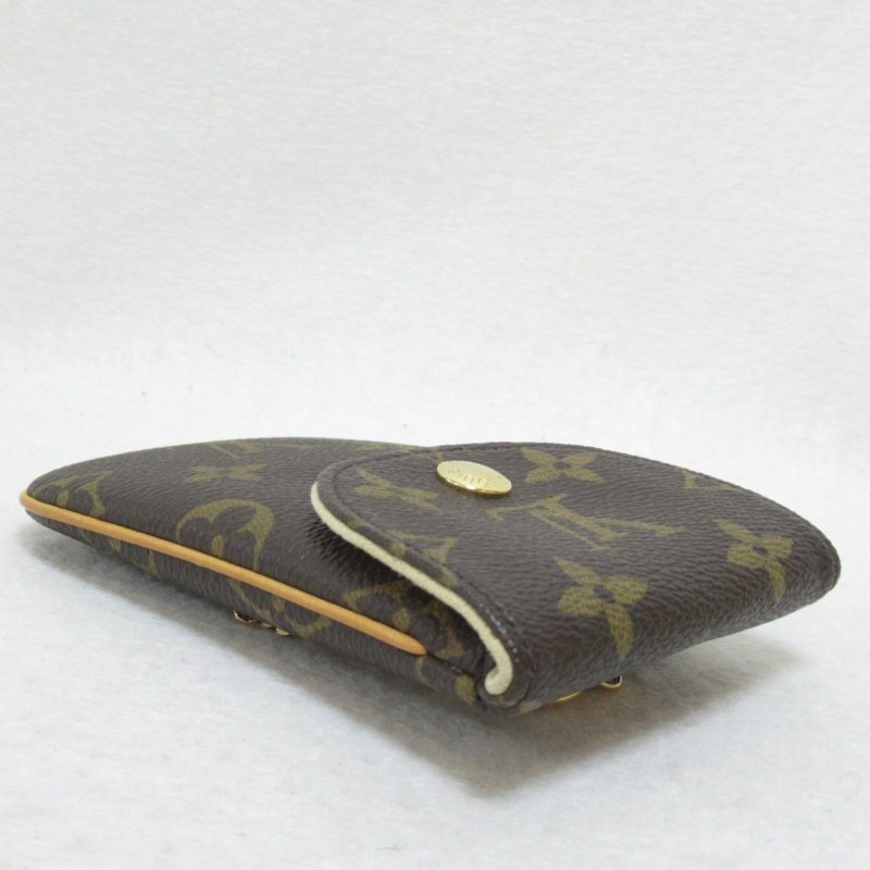 LOUIS VUITTON Etui / Telephone MM carrying case Brown Monogram leather M66546 - Logoexplore - Image 3