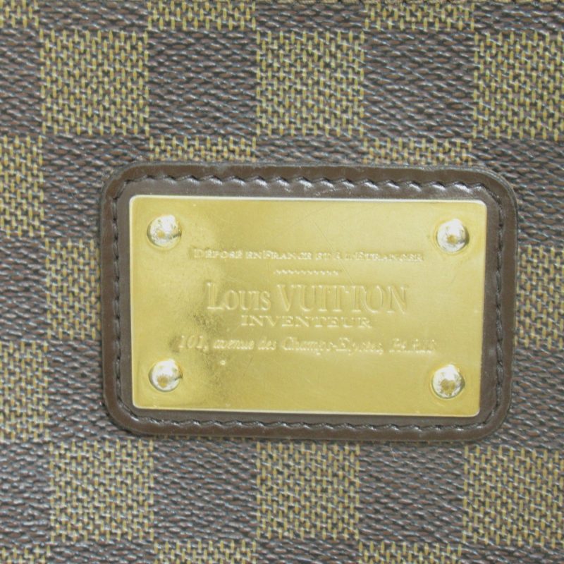 LOUIS VUITTON Eva Brown Ebene Damier PVC coated canvas N55213 - Logoexplore - Image 6
