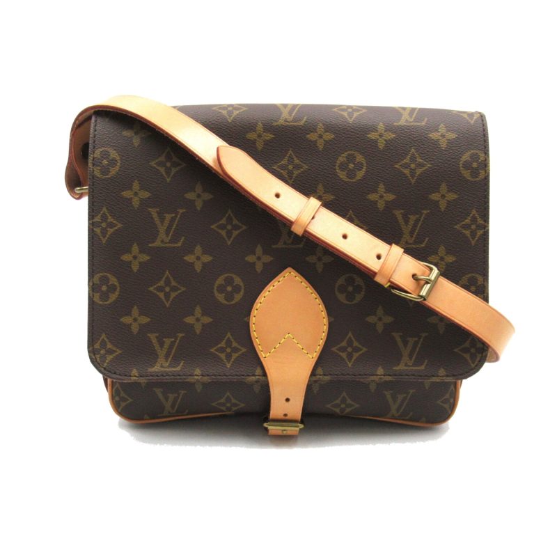LOUIS VUITTON Cartouchiere 26 Brown Monogram PVC coated canvas M51252 - Logoexplore