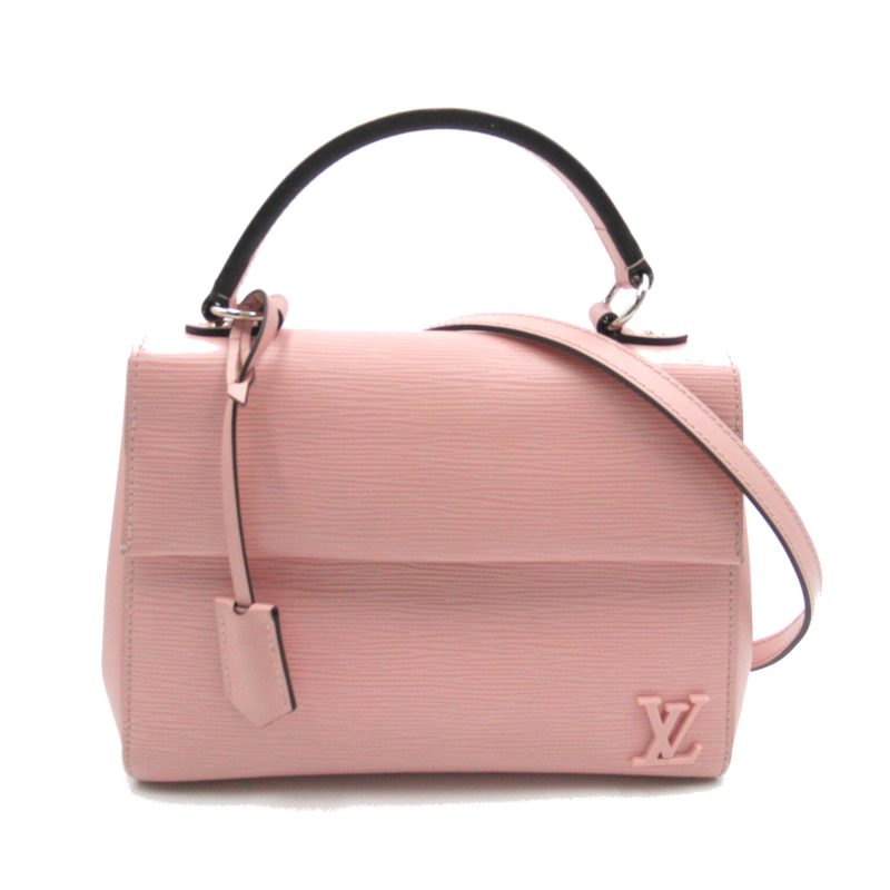 LOUIS VUITTON Cluny BB Pink Rose valerine Epi leather M41338 - Logoexplore
