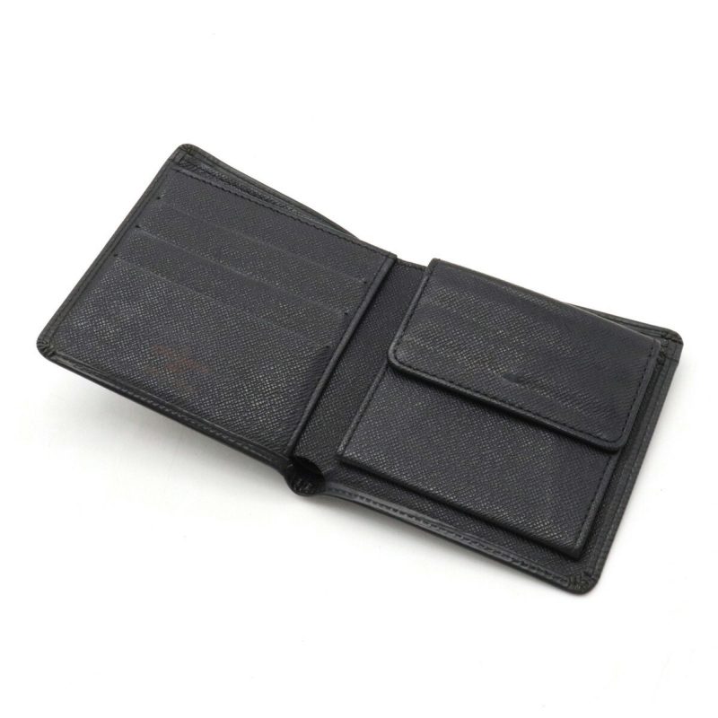 LOUIS VUITTON Epi Portefeuille Marco Bifold Wallet Soft Leather Noir Black M63652 - Logoexplore - Image 4