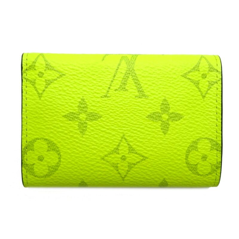 LOUIS VUITTON Discovery Women's/Men's Tri-fold Wallet M67629 Taigarama Jaune [Yellow] - Logoexplore - Image 2