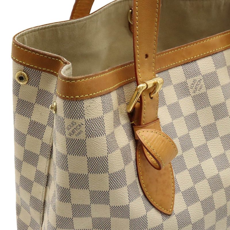LOUIS VUITTON Damier Azur Hampstead MM Tote Bag Shoulder N51206 - Logoexplore - Image 7