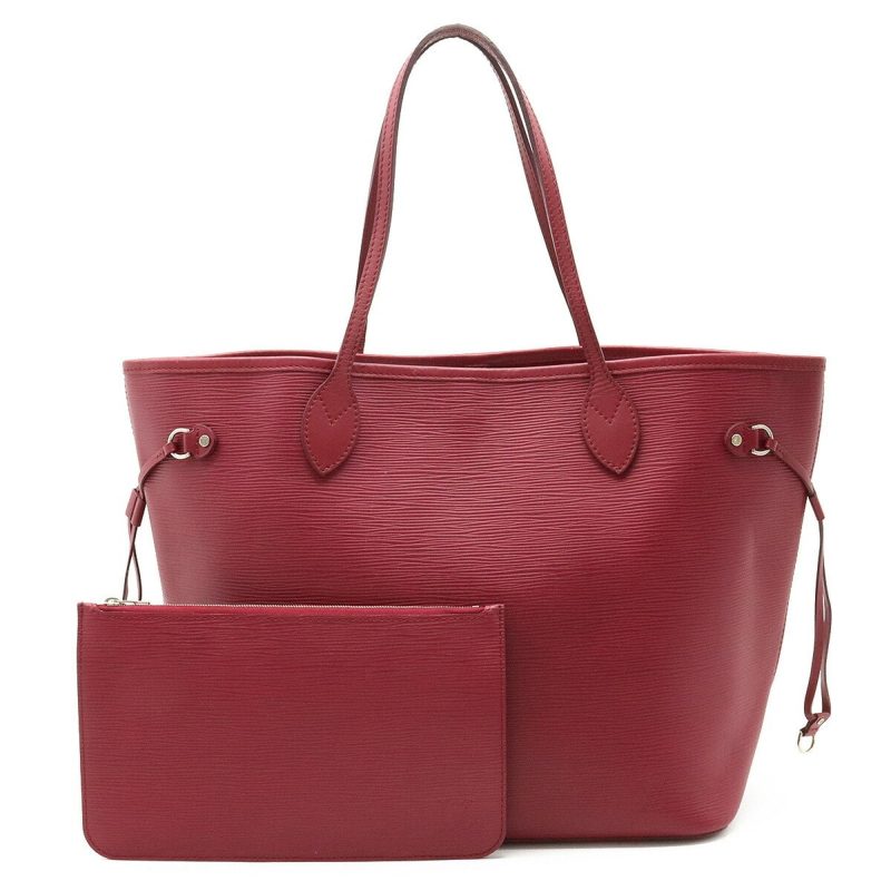 LOUIS VUITTON Epi Neverfull MM Tote Bag Shoulder Fuchsia Pink M40882 - Logoexplore