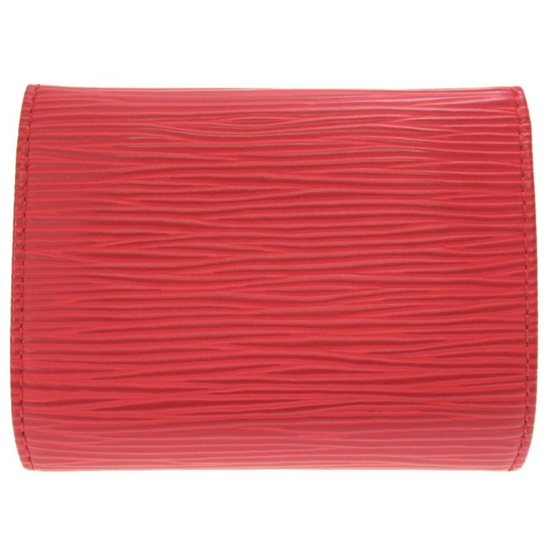 LOUIS VUITTON Epi Portomone Sampur Castilian Red M63417 Coin Case Purse Wallet - Logoexplore - Image 3