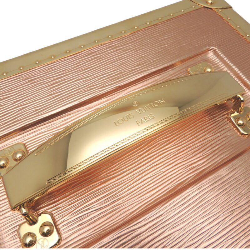Louis Vuitton Epi Bowat Fracon Ladies Trunk Pink Gold - Logoexplore - Image 5