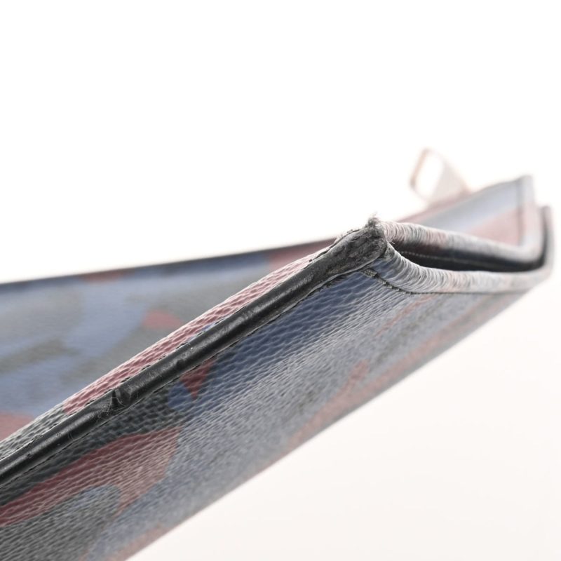 LOUIS VUITTON Damier Ecobalt Pochette Jour GM Camouflage N63292 Men's Clutch Bag - Logoexplore - Image 10