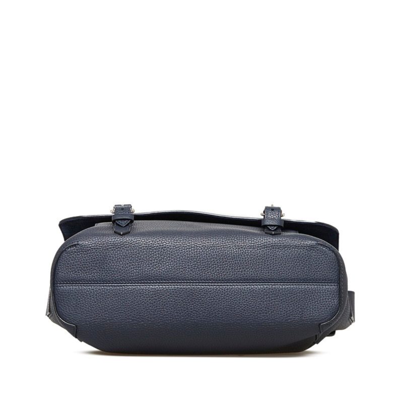 LOUIS VUITTON East Side Shoulder Bag M53465 Navy Taurillon Leather Men's - Logoexplore - Image 4