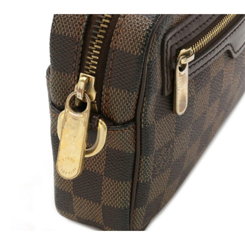 Louis Vuitton Damier Pochette Bie Macau Second Bag Clutch Handbag N61739 - Logoexplore - Image 4