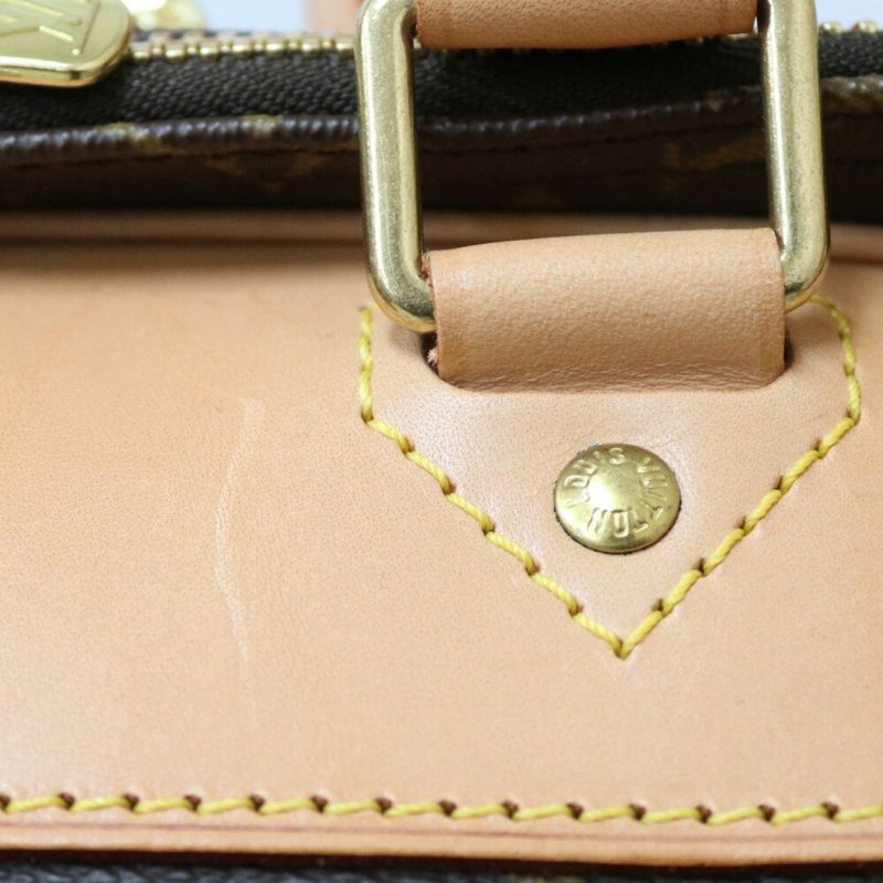 Louis Vuitton Boston Bag Monogram Alize de Poche M41392 Brown Women's Men's Canvas - Logoexplore - Image 9