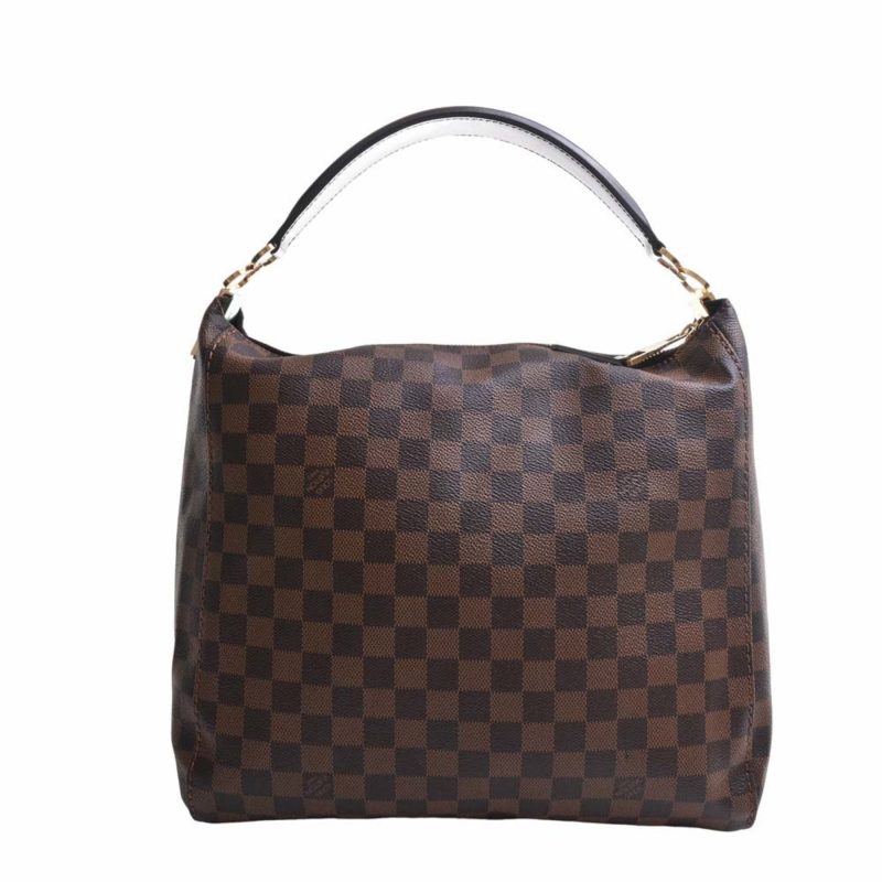 LOUIS VUITTON Damier Portobello PM One Shoulder Bag N41184 Brown Women's - Logoexplore - Image 2