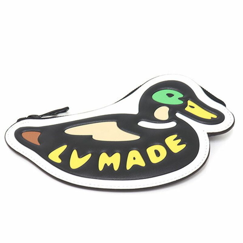 LOUIS VUITTON Duck Coin Card Holder Multicolor Damier Ebene Giant Canvas N60388 NIGO - Logoexplore