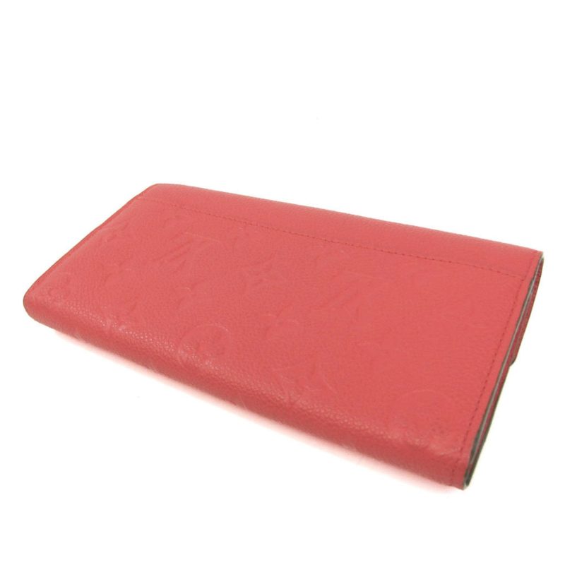 LOUIS VUITTON Empreinte Sarah Wallet M61181 Women's Leather Long Wallet [bi-fold] Cerise - Logoexplore - Image 2