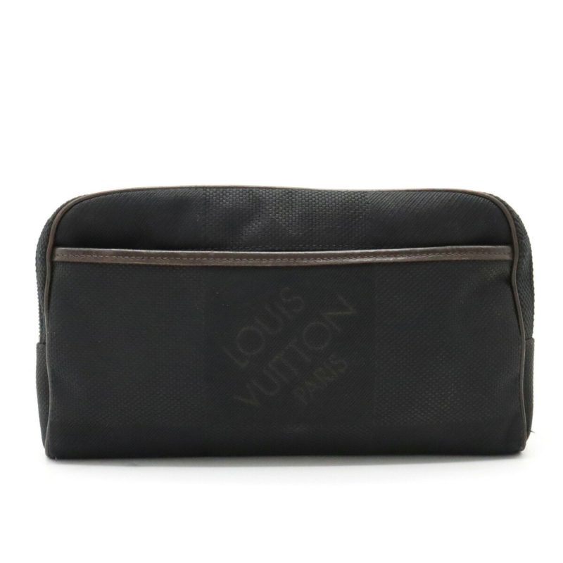 LOUIS VUITTON Damierjean Acrobatic Body Bag Waist Canvas Noir Black M93620 - Logoexplore