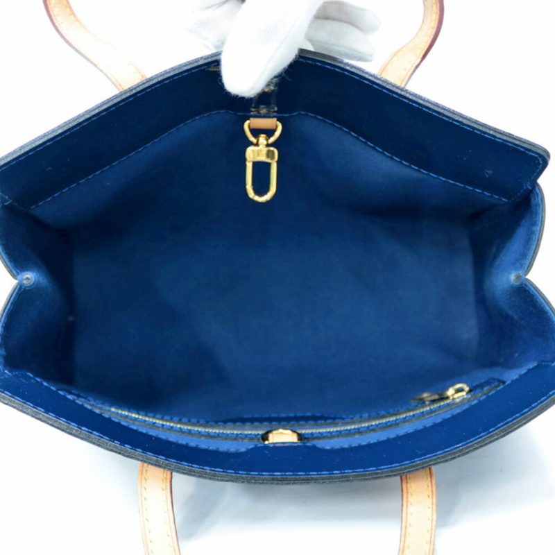 LOUIS VUITTON Catalina BB Vernis Handbag Monogram M90051 Blue Ladies - Logoexplore - Image 7