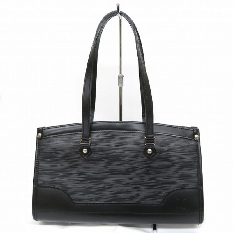 LOUIS VUITTON Epi Madeleine PM M59332 Noir Bag Tote Shoulder Ladies - Logoexplore